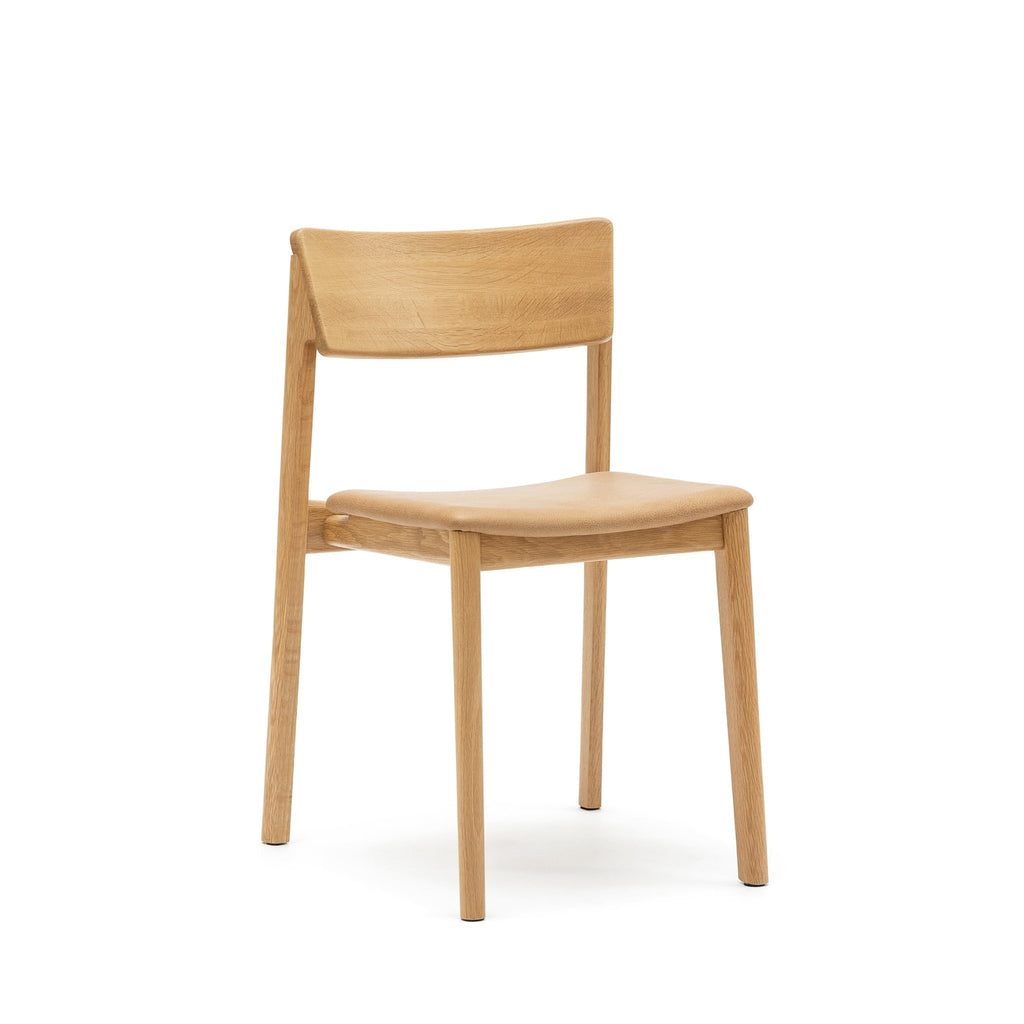 Poise Chair - Pecan Leather - Loom Collection