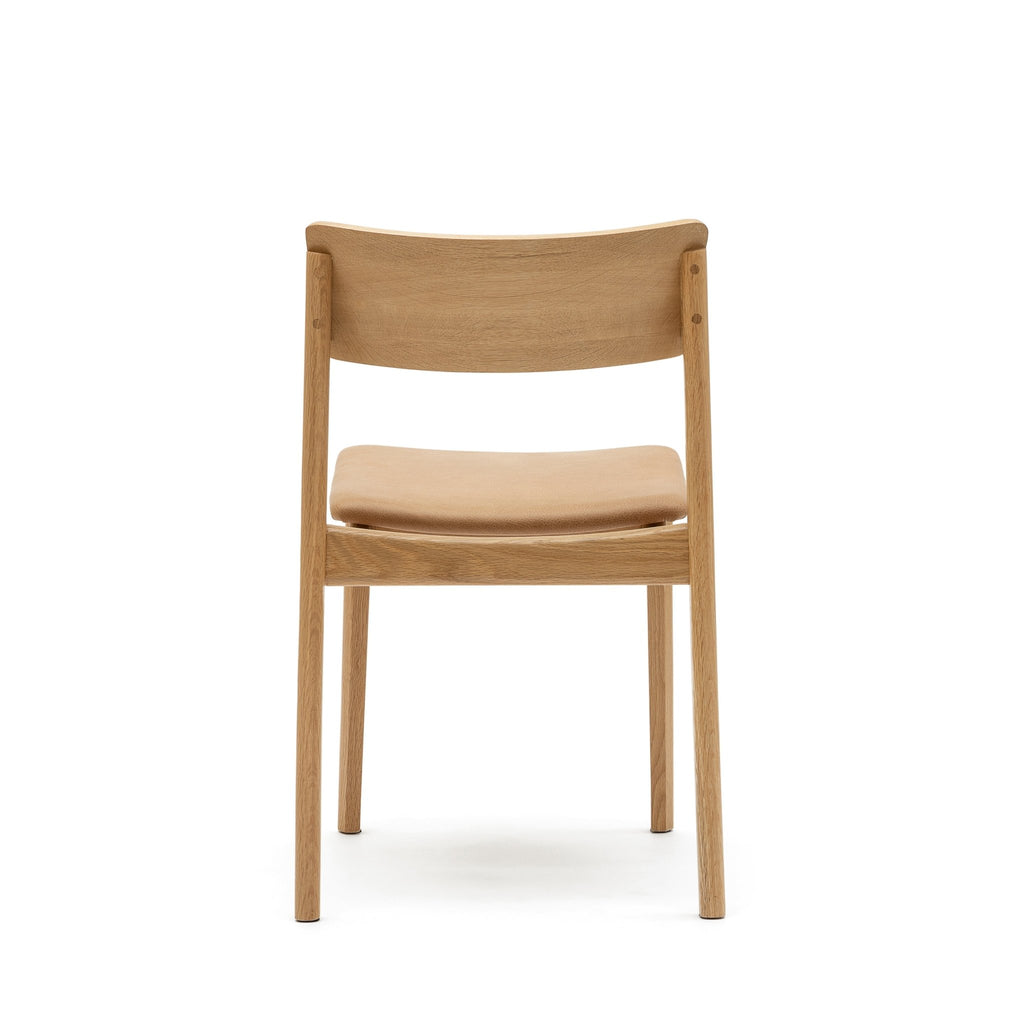 Poise Chair - Pecan Leather - Loom Collection