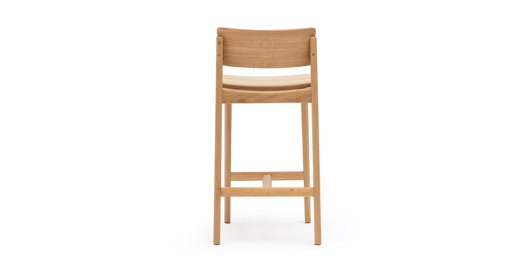 Poise Counter Chair - Light Oak.