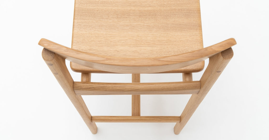 Poise Counter Chair - Light Oak.