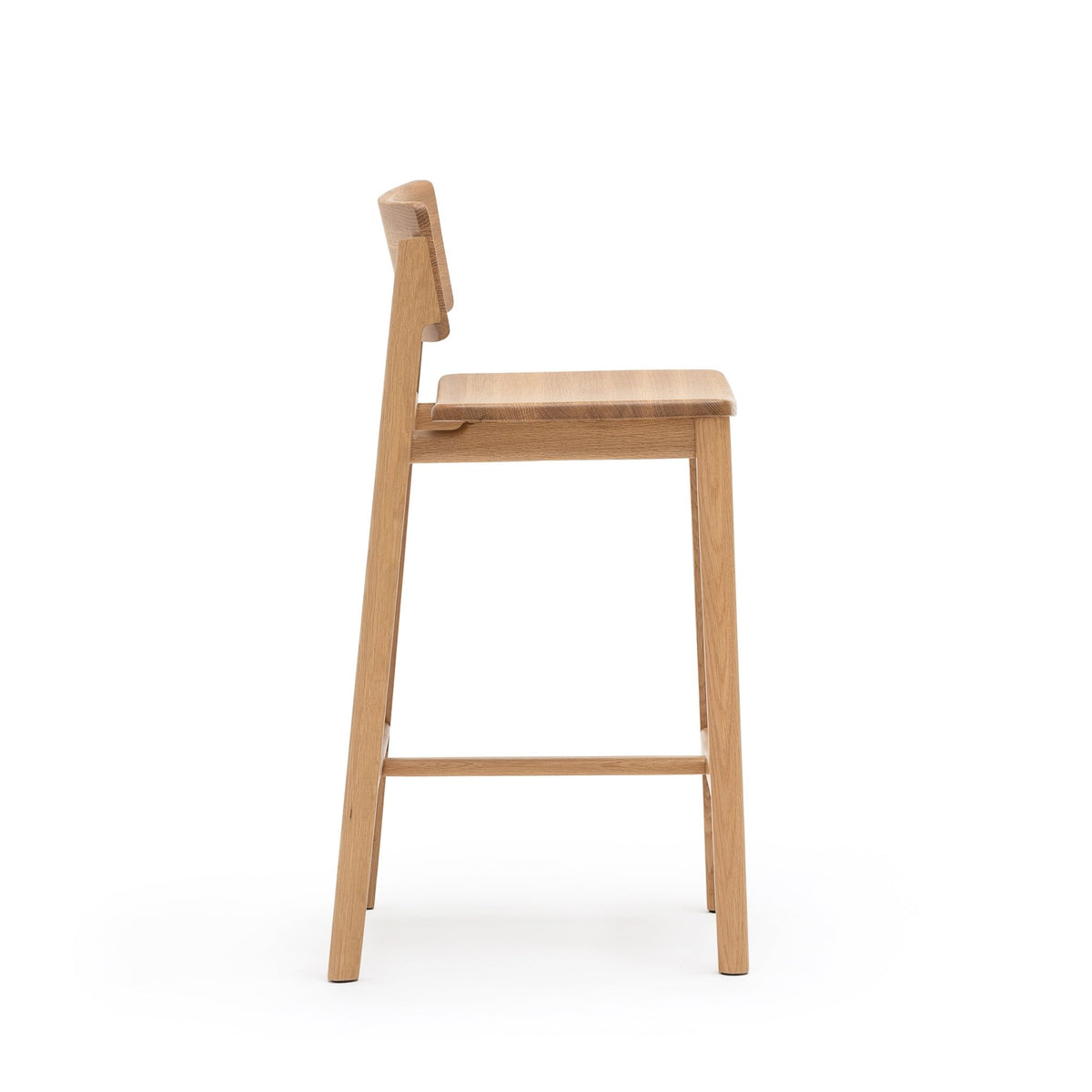 Poise Counter Chair - Light Oak