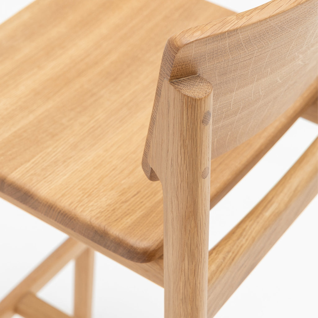 Poise Counter Chair - Light Oak - Loom Collection