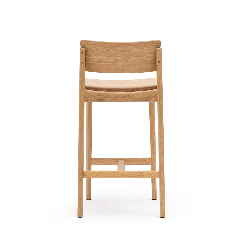 Poise Counter Chair - Light Oak - Loom Collection