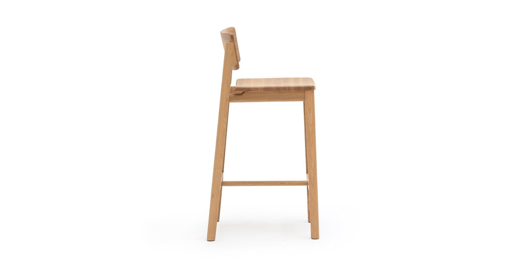 Poise Counter Chair - Light Oak.