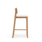 Poise Counter Chair - Light Oak & Oatmeal
