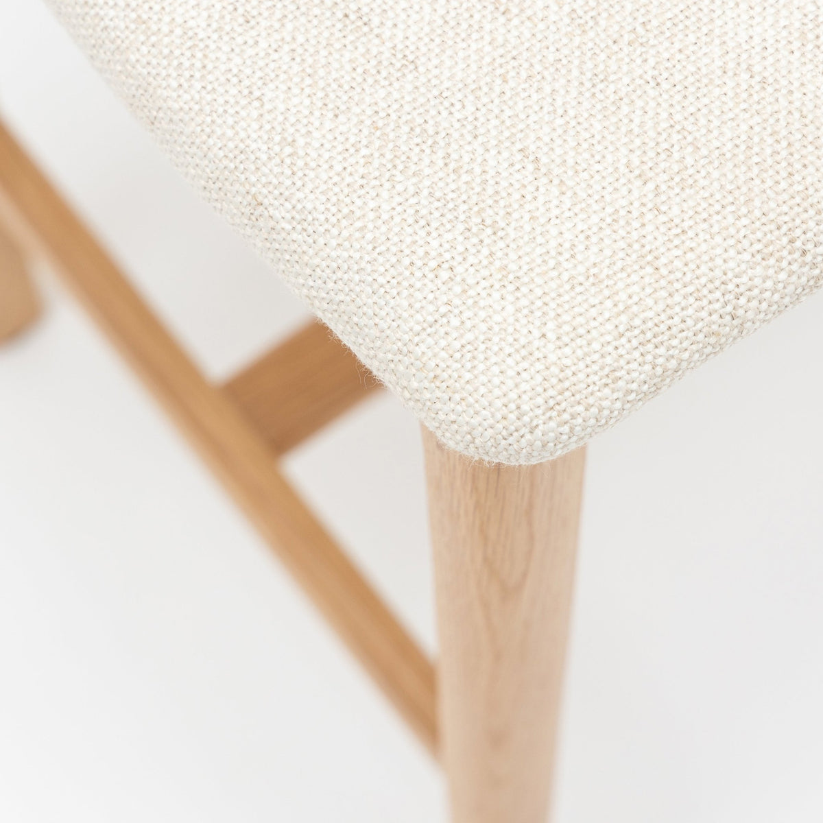 Poise Counter Chair - Light Oak & Oatmeal