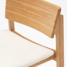 Poise Counter Chair - Light Oak & Oatmeal