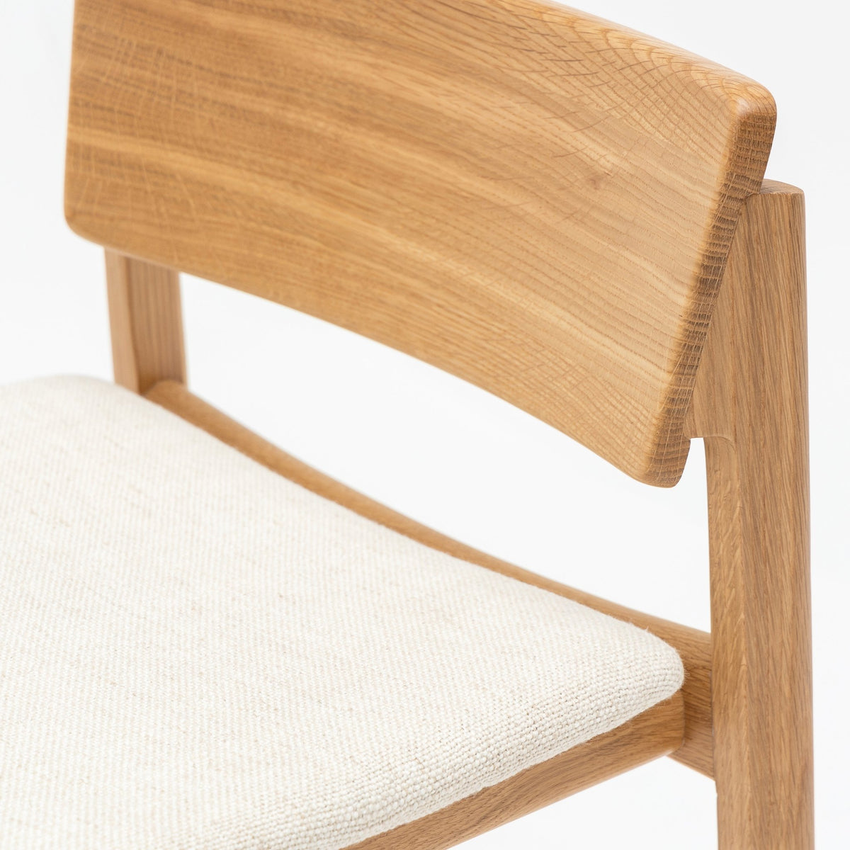 Poise Counter Chair - Light Oak & Oatmeal