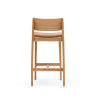Poise Counter Chair - Light Oak & Pecan Leather