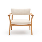 Poise Lounge Chair - Light Oak & Oatmeal