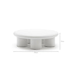 Ponte Coffee Table - Chalk - Coffee Tables Loom Collection Loom Collection Dubai