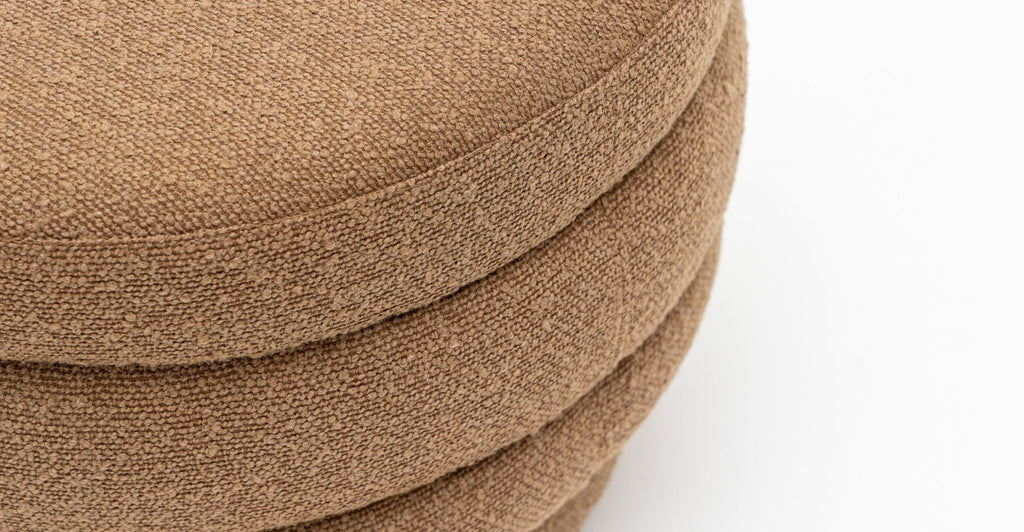 Popper Ottoman - Mocha - Loom Collection