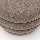 Popper Ottoman - Mocha - Ottomans Loom Collection Loom Collection Dubai