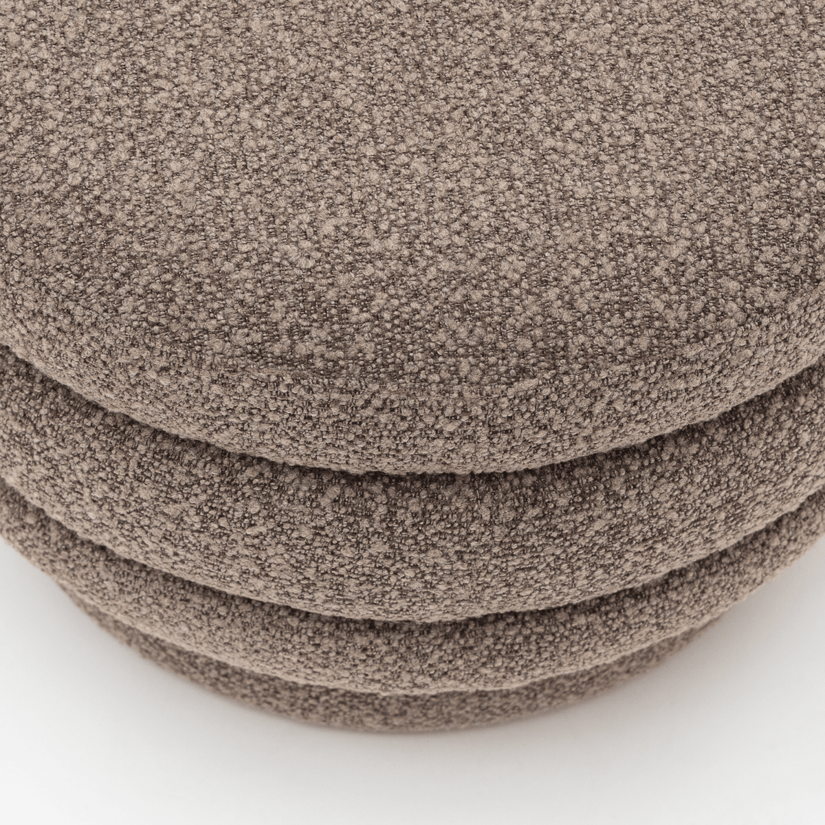 Popper Ottoman - Mocha - Ottomans Loom Collection Loom Collection Dubai