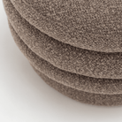 Popper Ottoman - Mocha - Ottomans Loom Collection Loom Collection Dubai