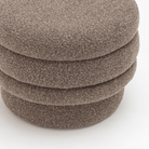 Popper Ottoman - Mocha - Ottomans Loom Collection Loom Collection Dubai