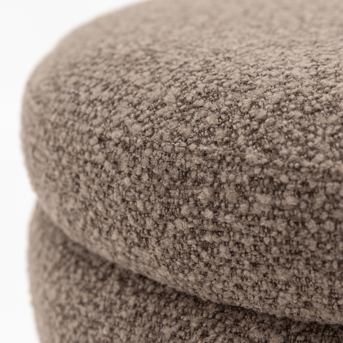 Popper Ottoman - Mocha - Ottomans Loom Collection Loom Collection Dubai
