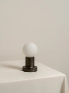 Porta - Bronze And Opal Rechargeable Table Lamp - Table Lamps Lights&Lamps Loom Collection Dubai