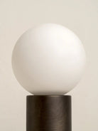 Porta - Bronze And Opal Rechargeable Table Lamp - Table Lamps Lights&Lamps Loom Collection Dubai