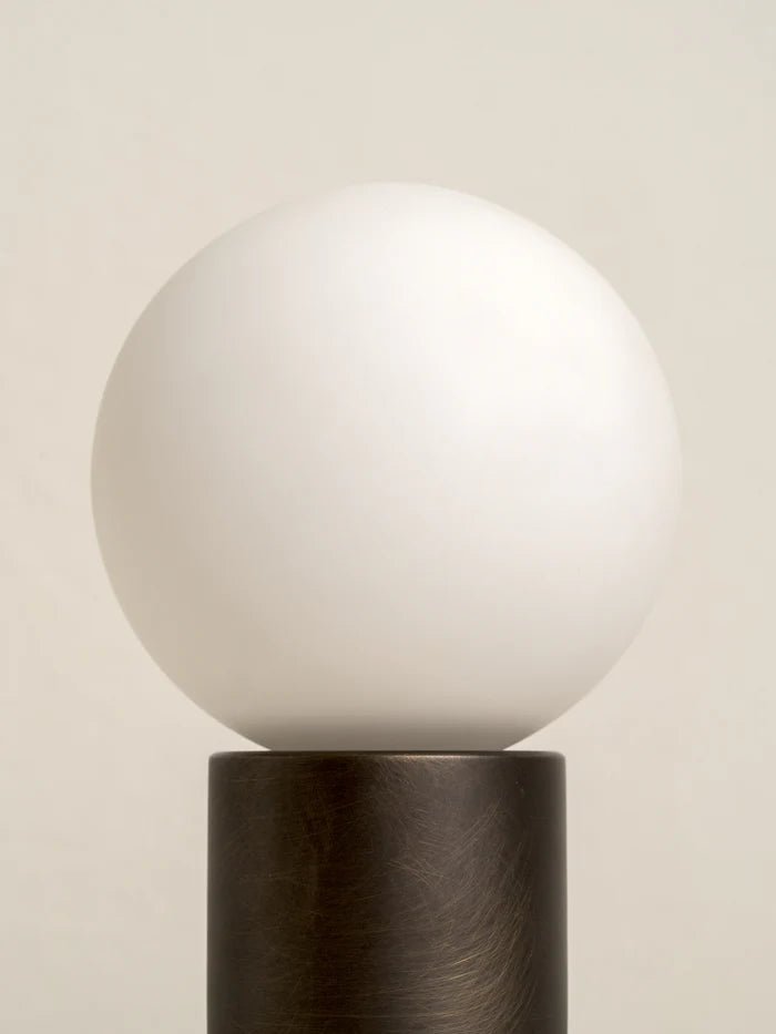 Porta - Bronze And Opal Rechargeable Table Lamp - Table Lamps Lights&Lamps Loom Collection Dubai