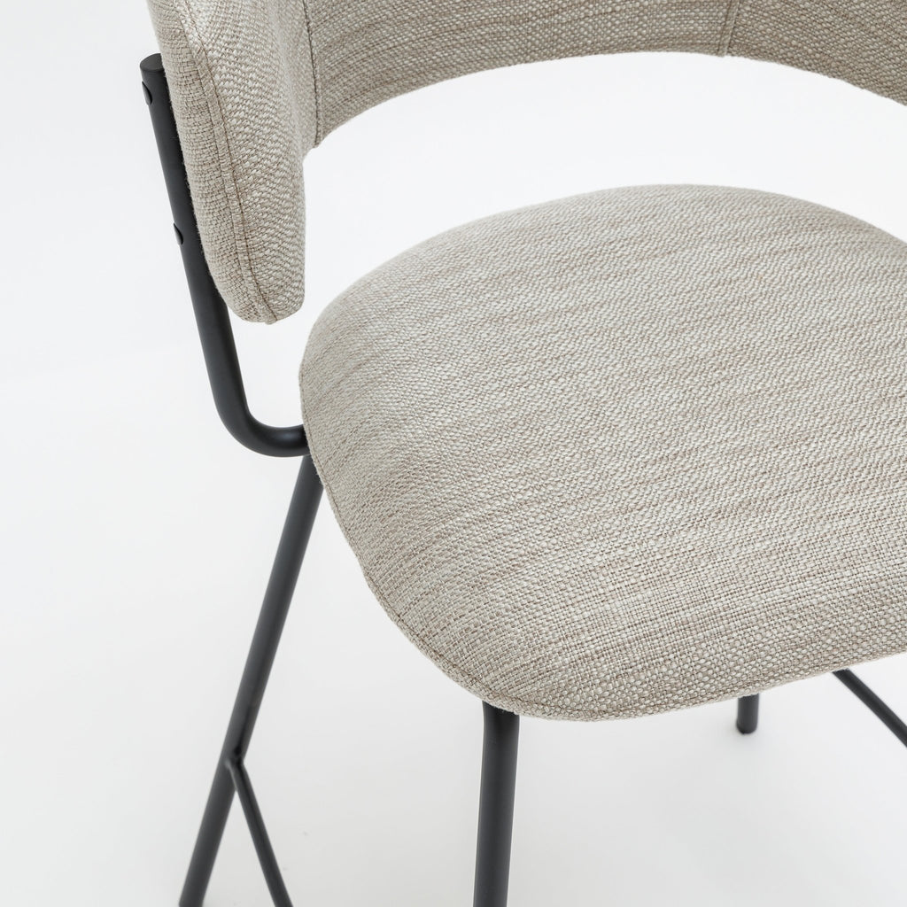 Porto Counter Chair - Light Grey - Loom Collection