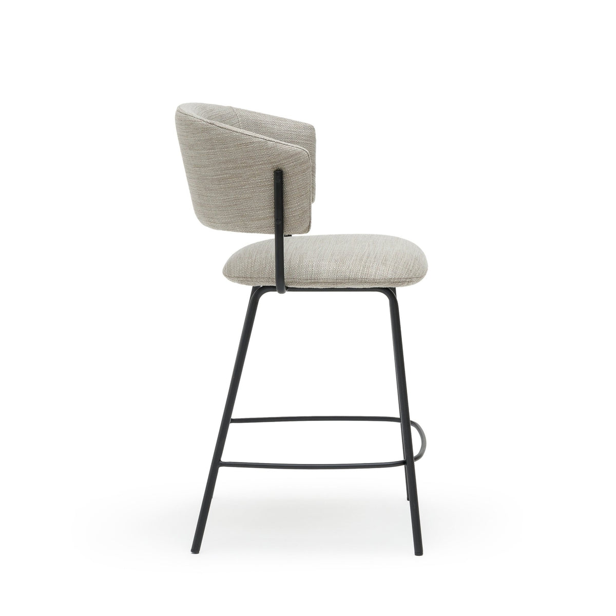 Porto Counter Chair - Light Grey