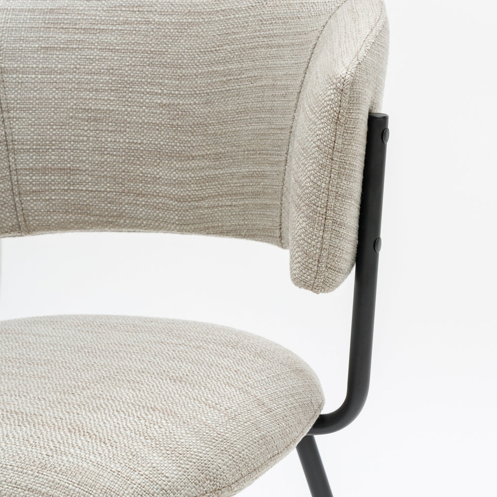 Porto Counter Chair - Light Grey - Loom Collection