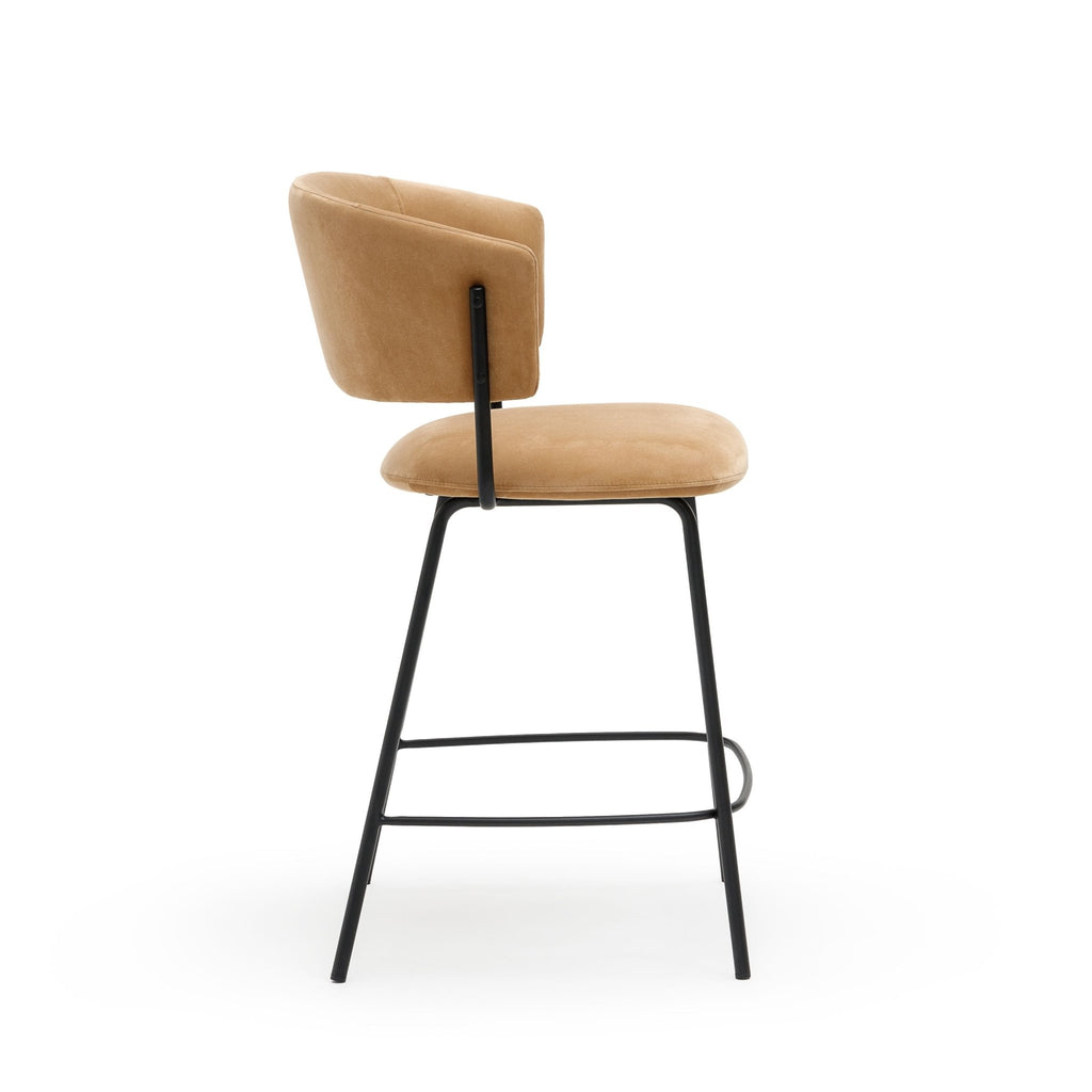 Porto Counter Chair - Toffee - Bar & Counter Stools Loom Collection Loom Collection Dubai