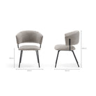 Porto Dining Chair - Light Grey