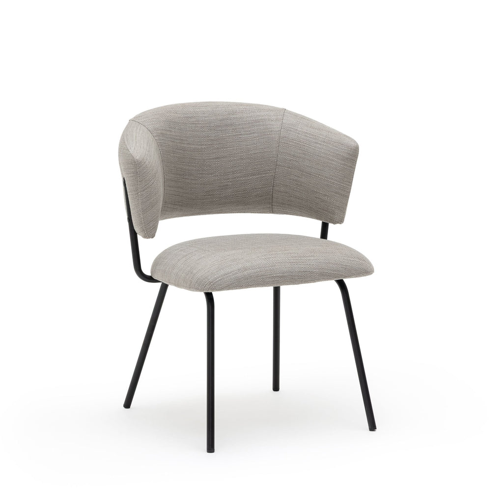 Porto Dining Chair - Light Grey - Dining Chairs Loom Collection Loom Collection Dubai