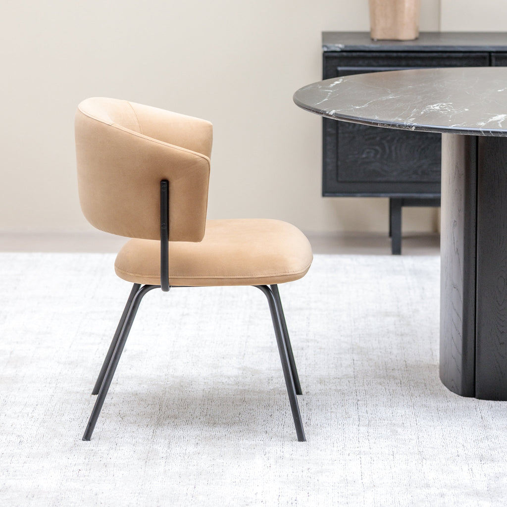 Porto Dining Chair - Toffee - Loom Collection