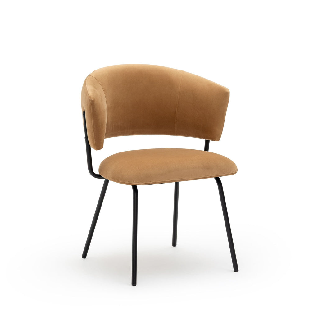 Porto Dining Chair - Toffee - Dining Chairs Loom Collection Loom Collection Dubai