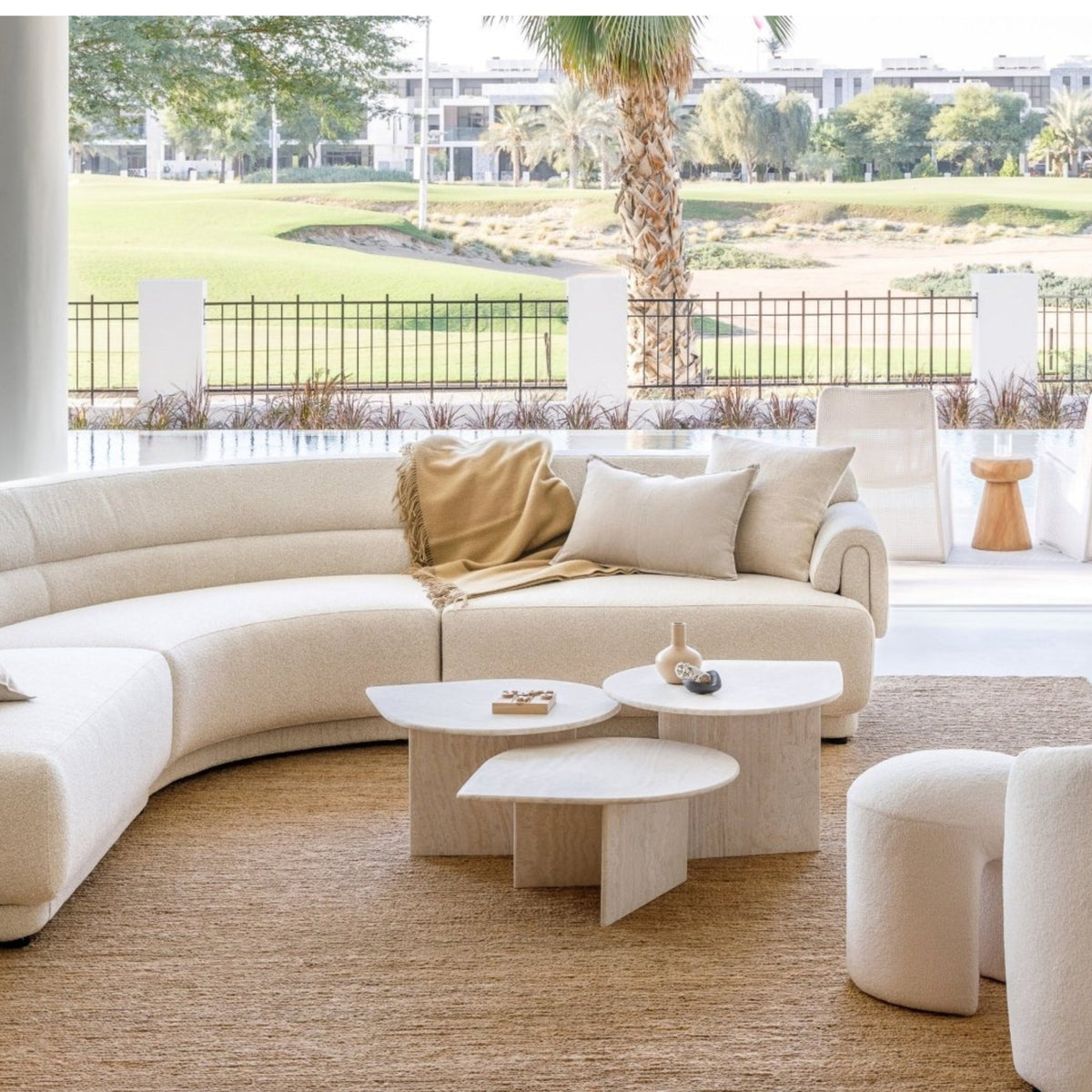 Raindrop Coffee Table High