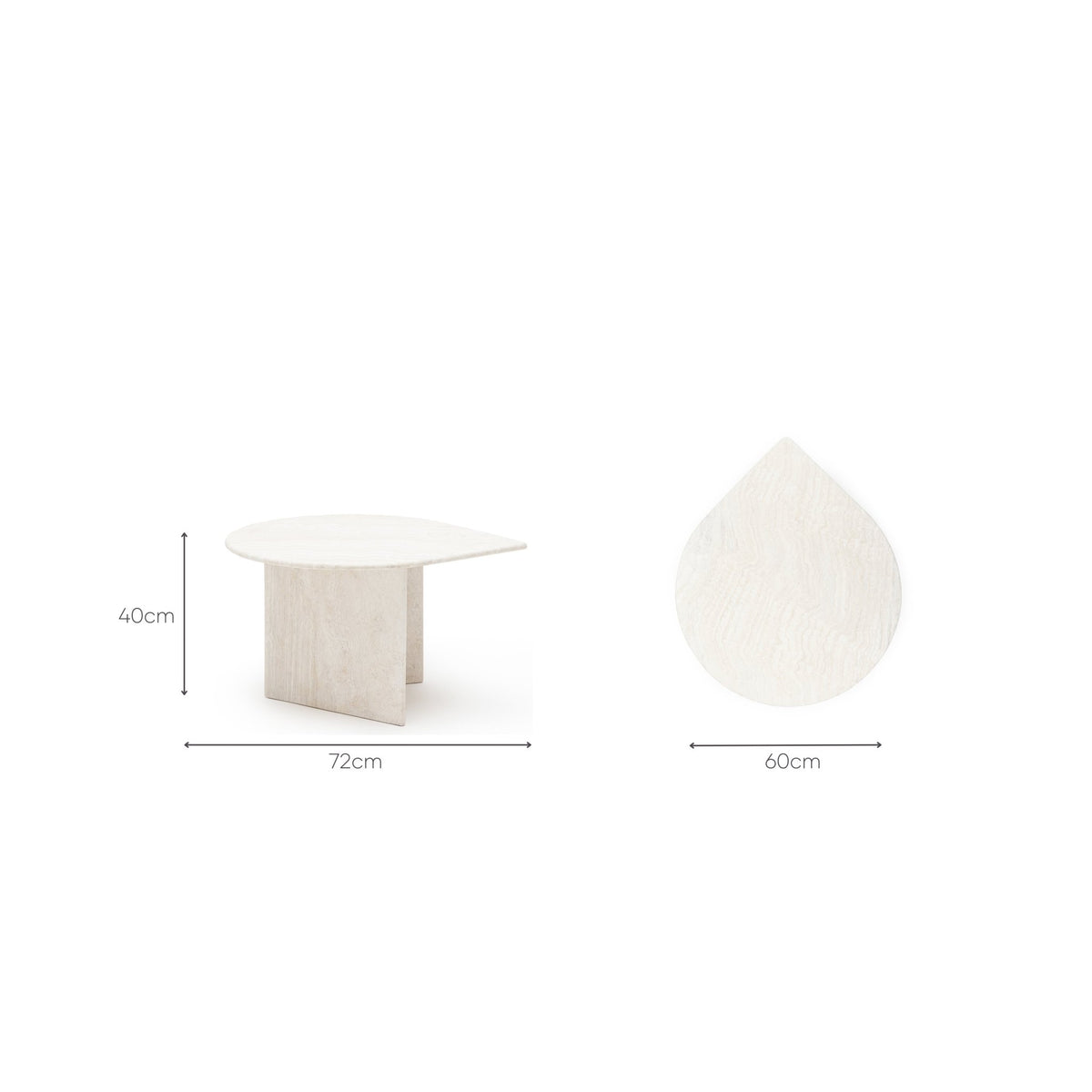 Raindrop Coffee Table Set