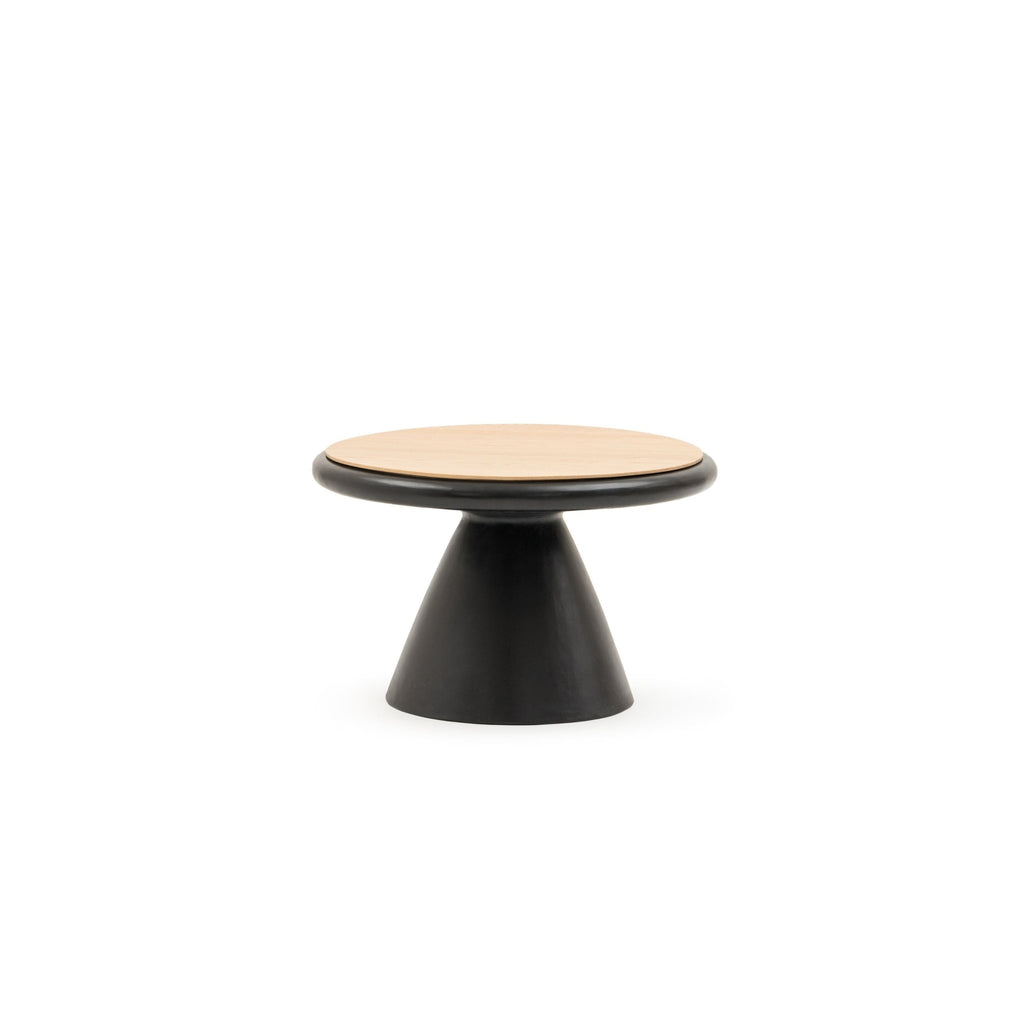 Ramel Coffee Table - Light Oak & Black - Coffee Tables Tolv Loom Collection Dubai