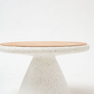 Ramel Coffee Table - Light Oak & Terrazzo Feta - Coffee Tables Tolv Loom Collection Dubai
