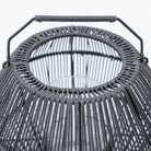 Ramos Glass Candle Holder - Lava - Lanterns Loom Collection Loom Collection Dubai
