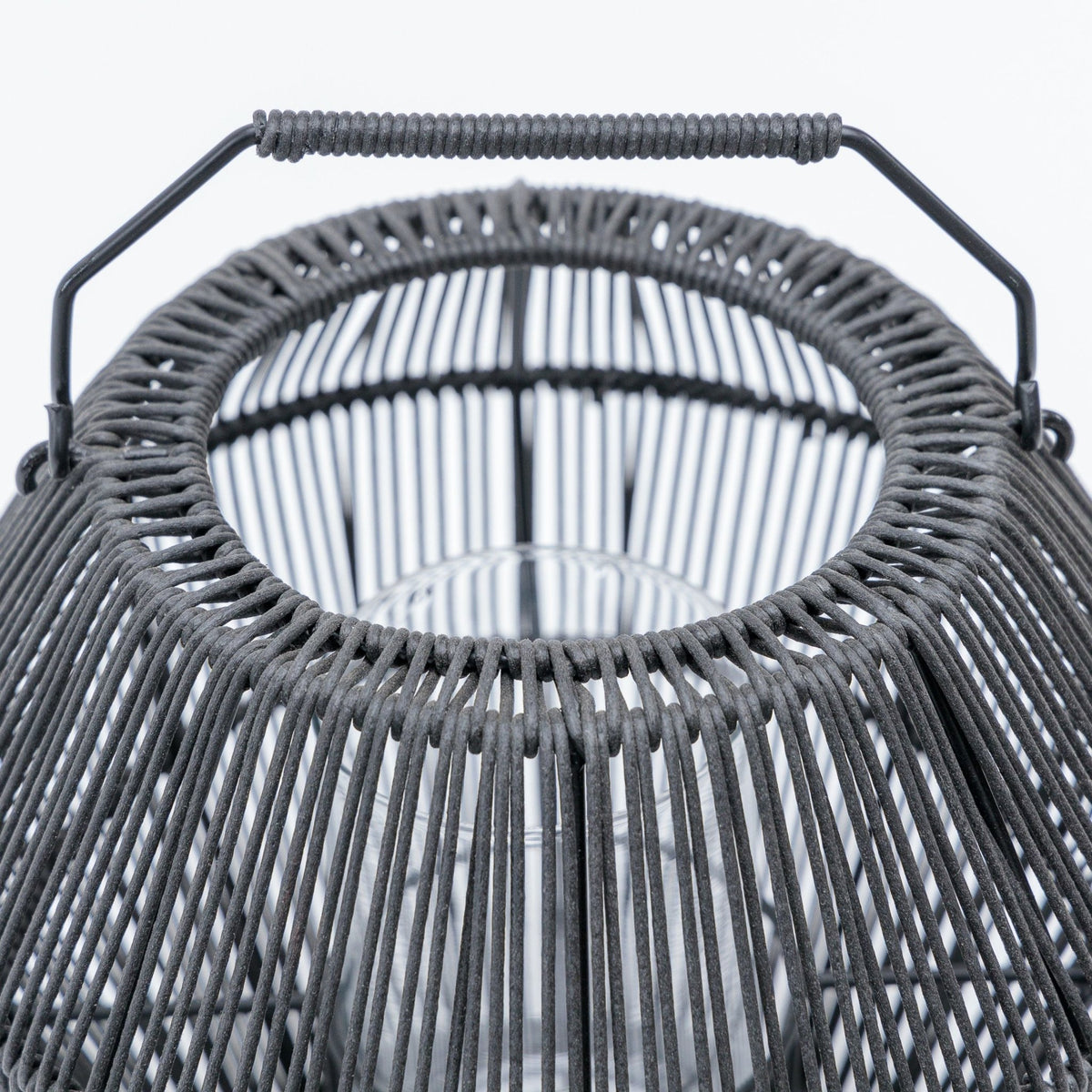 Ramos Glass Candle Holder - Lava - Lanterns Loom Collection Loom Collection Dubai