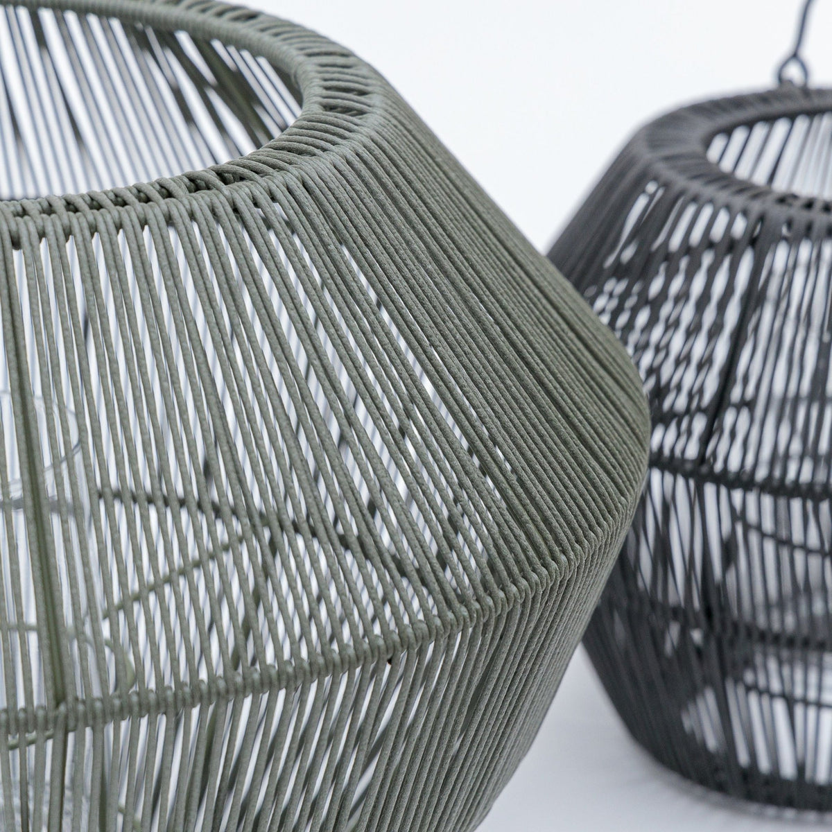 Ramos Glass Candle Holder - Moss - Lanterns Loom Collection Loom Collection Dubai