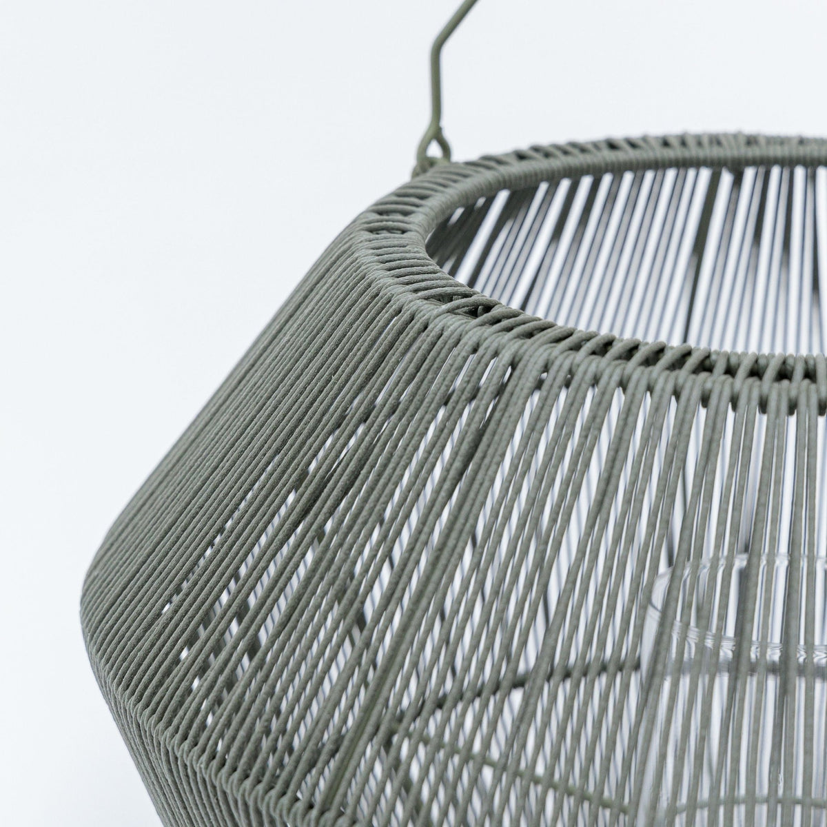 Ramos Glass Candle Holder - Moss - Lanterns Loom Collection Loom Collection Dubai