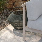 Ramos Glass Candle Holder - Moss - Lanterns Loom Collection Loom Collection Dubai