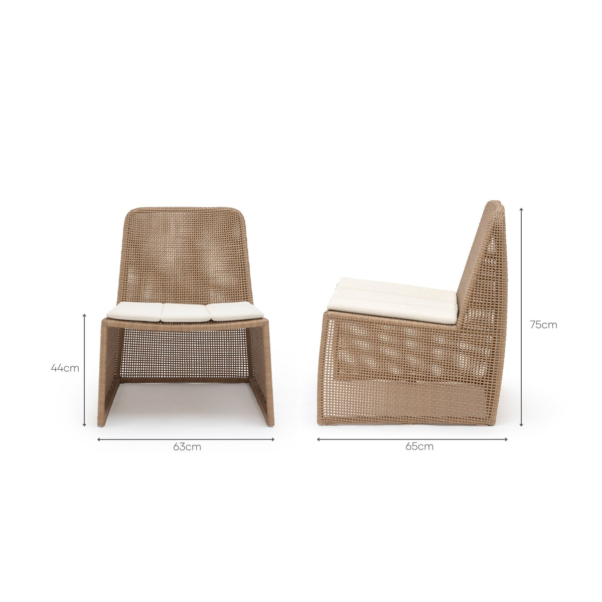Reef Lounge Chair - Natural