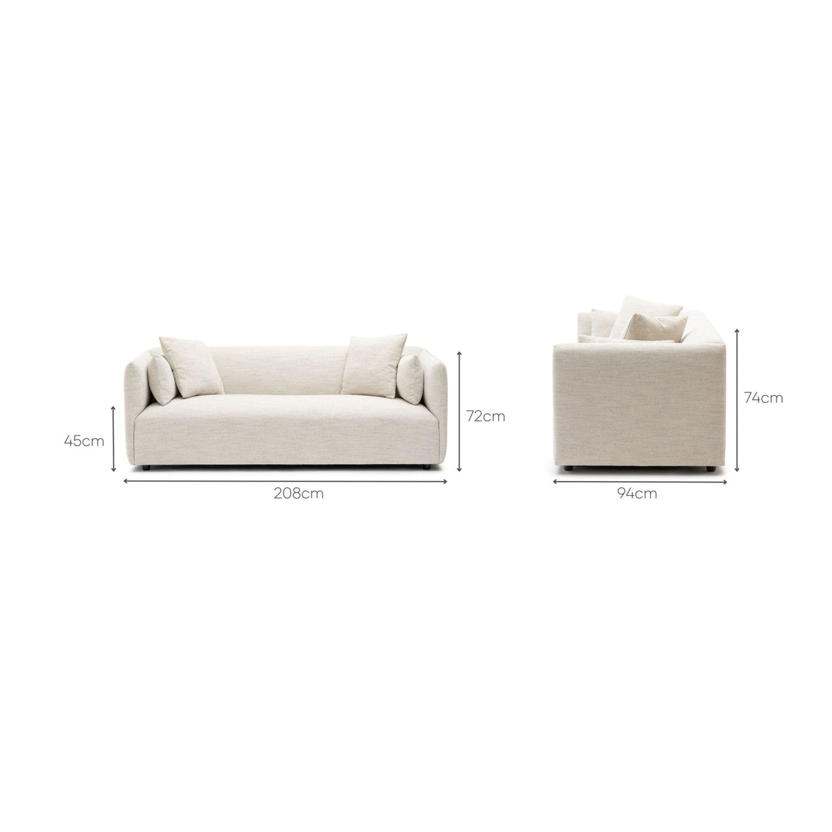 Reform Sofa - Barley - Sofas Loom Collection Loom Collection Dubai