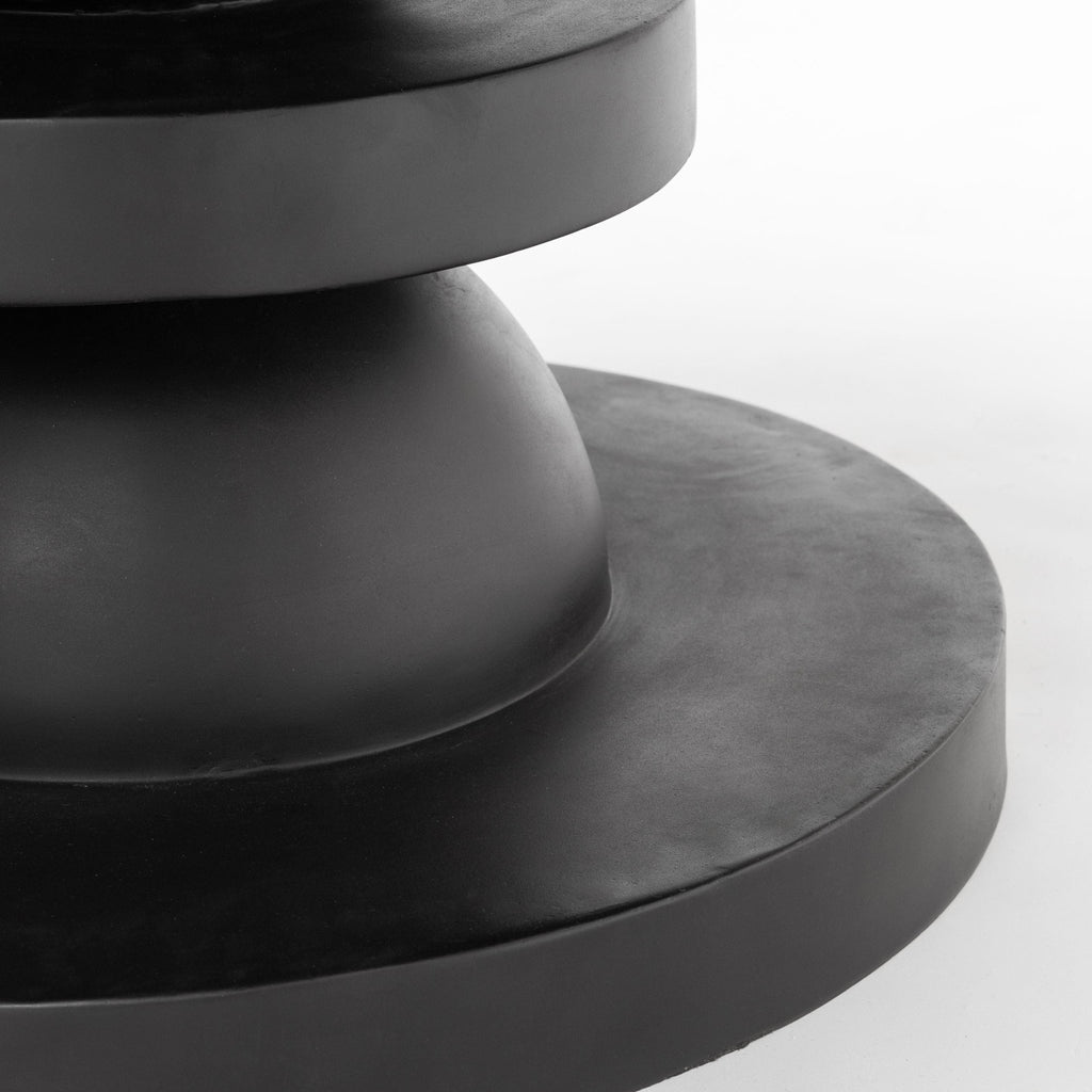 Regent Round Dining Table - Lava - Round Dining Tables Loom Collection Loom Collection Dubai