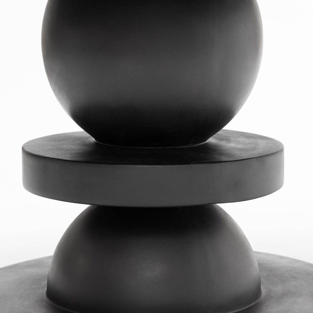 Regent Round Dining Table - Lava - Round Dining Tables Loom Collection Loom Collection Dubai