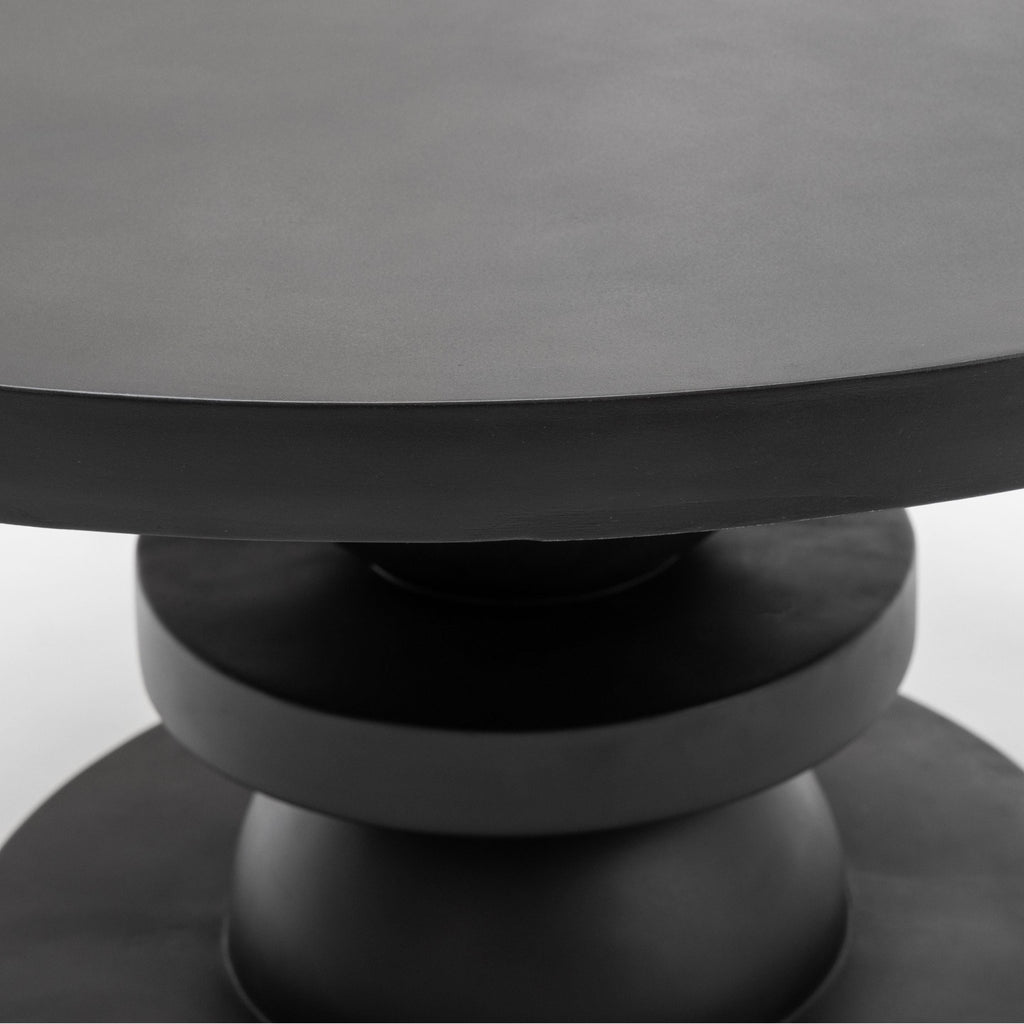 Regent Round Dining Table - Lava - Round Dining Tables Loom Collection Loom Collection Dubai