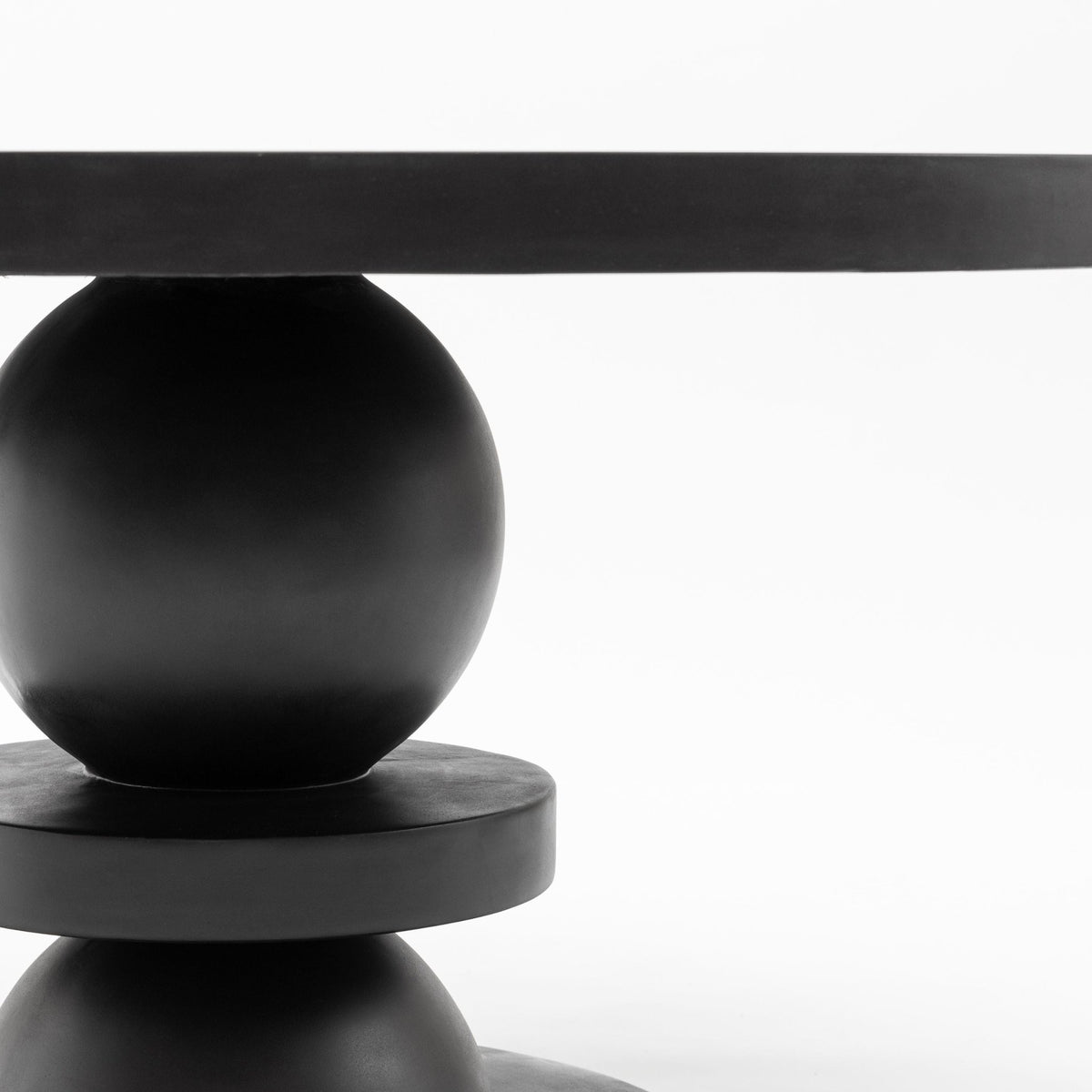 Regent Round Dining Table - Lava - Round Dining Tables Loom Collection Loom Collection Dubai