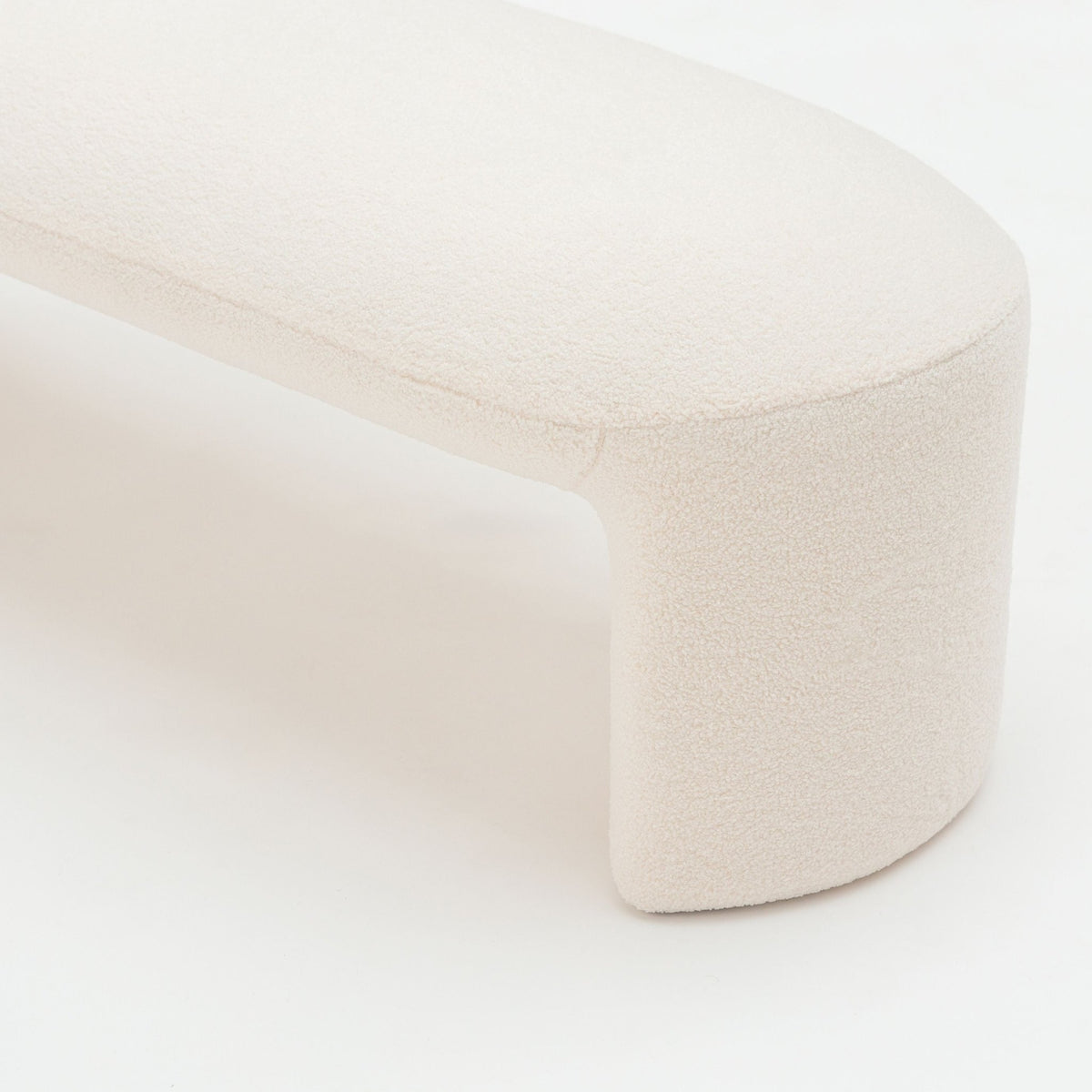 Remi Bench - Cream - Benches Loom Collection Loom Collection Dubai