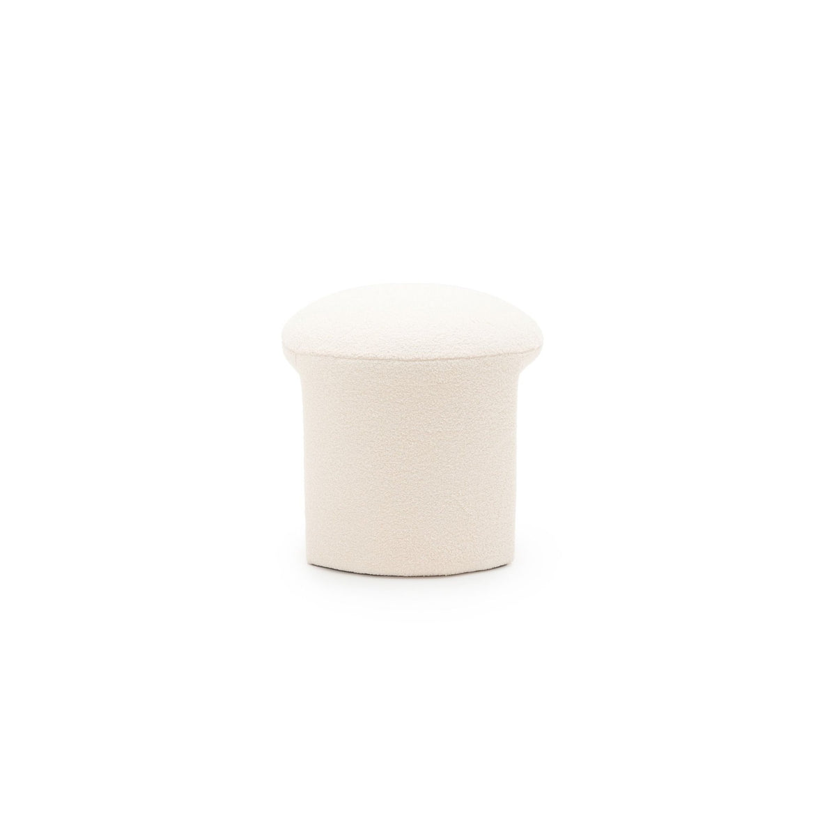 Remi Stool - Cream - Ottomans Loom Collection Loom Collection Dubai