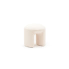 Remi Stool - Cream - Ottomans Loom Collection Loom Collection Dubai